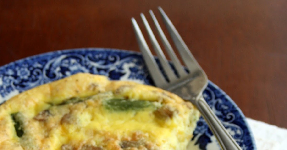 MIH Recipe Blog Asparagus Ham and Swiss Egg Casserole