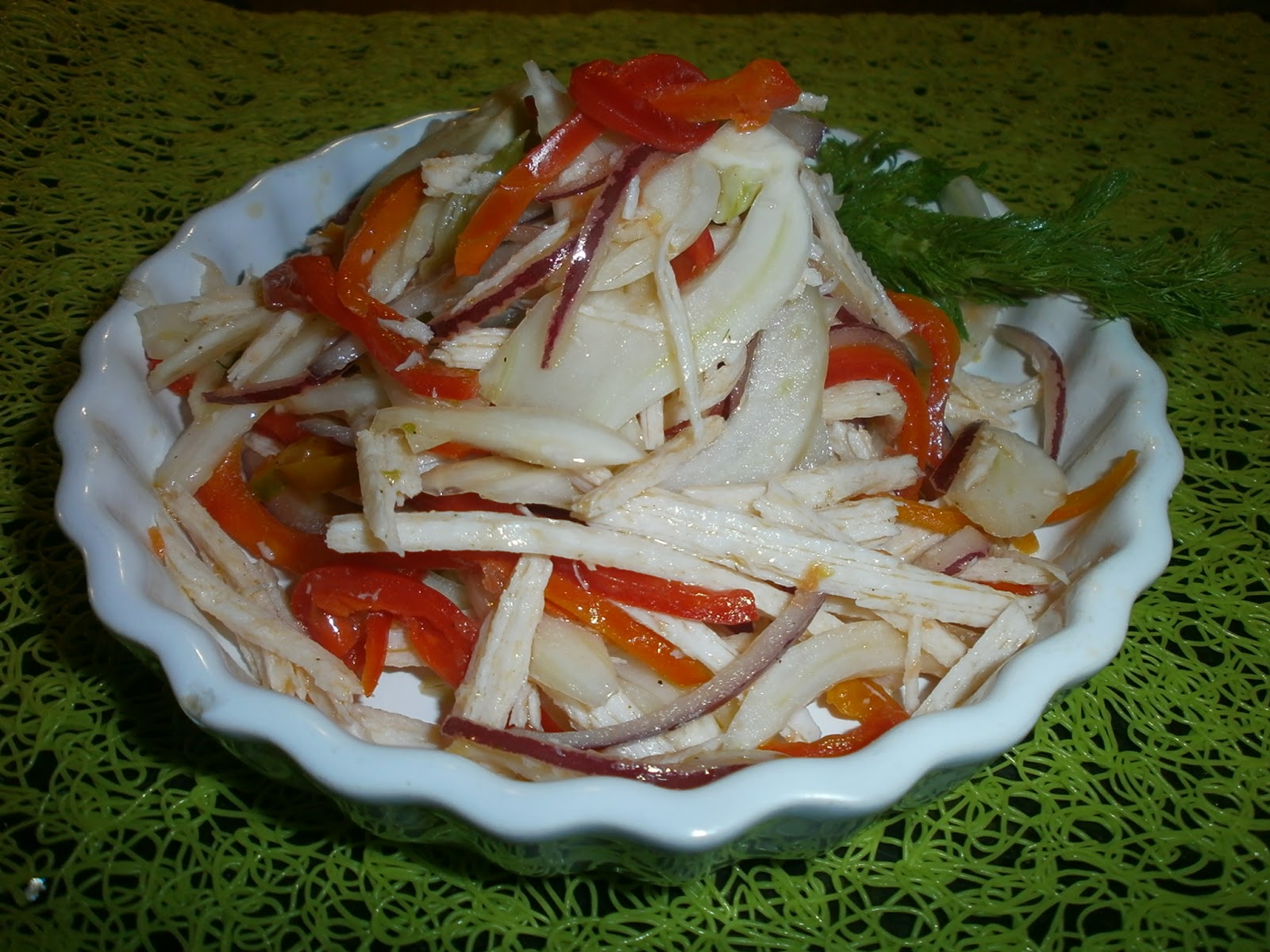 Acquolina in bocca! Insalata di surimi