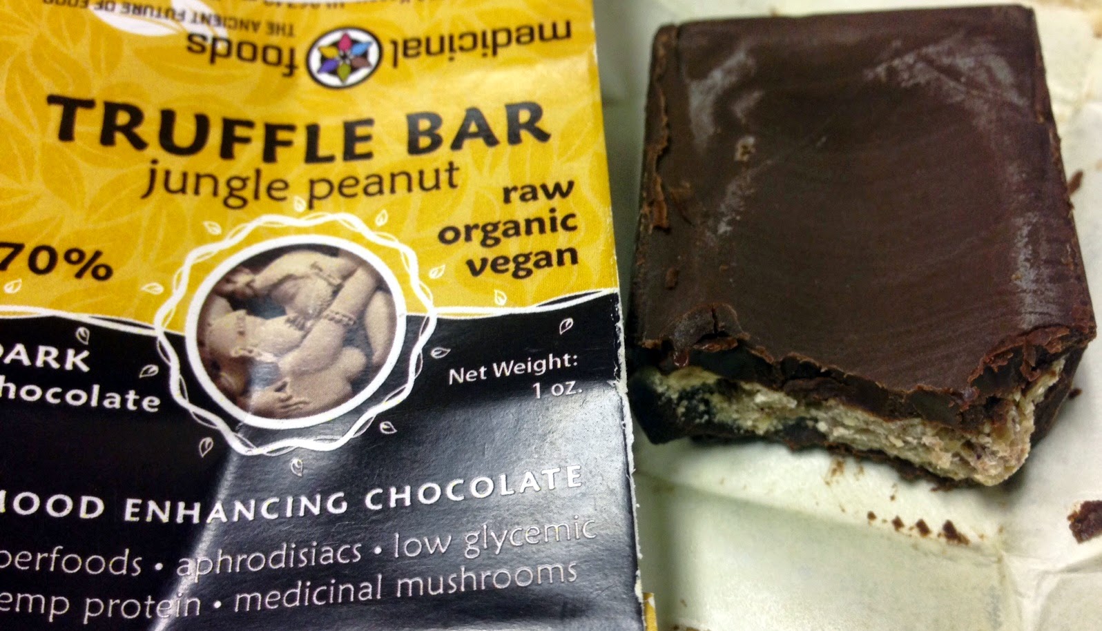 My Blissful Journey Jungle Peanut Truffle Bar from Medicinal Foods