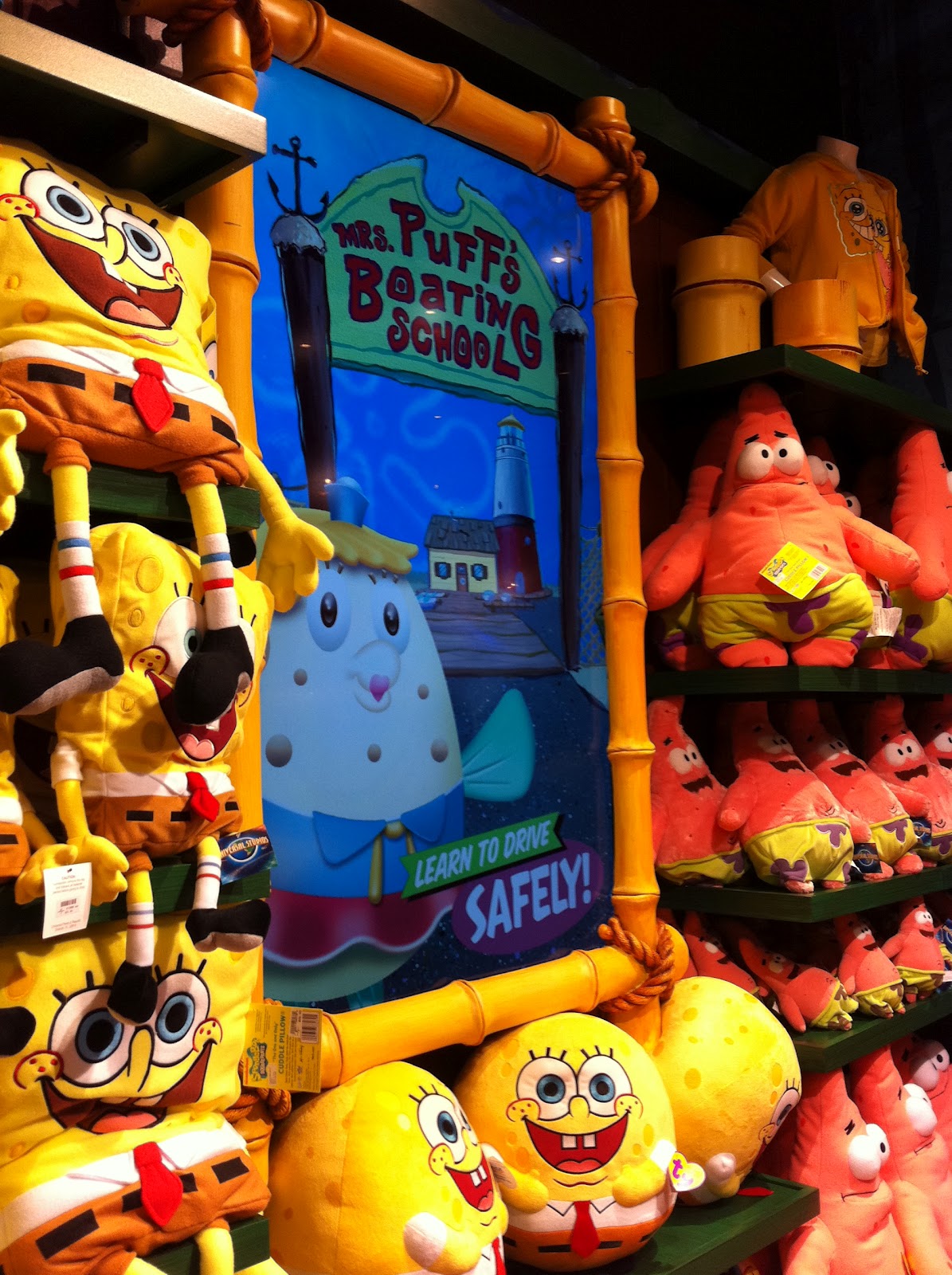Tourist Direct Spongebob Storepants, Universal Trip 5/28/12