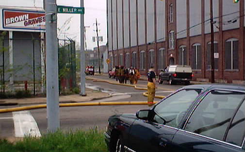 Brown & Graves Lumber Company Fire, 5-7-2002 ~