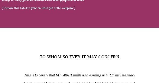 FRESH JOBS AND FREE RESUME SAMPLES FOR JOBS: Experience ...