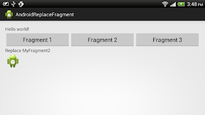 Replace Fragment dynamically Replace Fragment dynamically