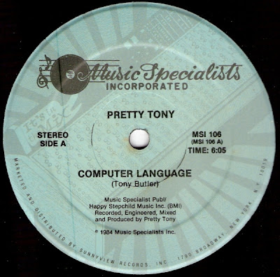 Pretty Tony ‎– Computer Language (1984) 12'' – 320 kb/s