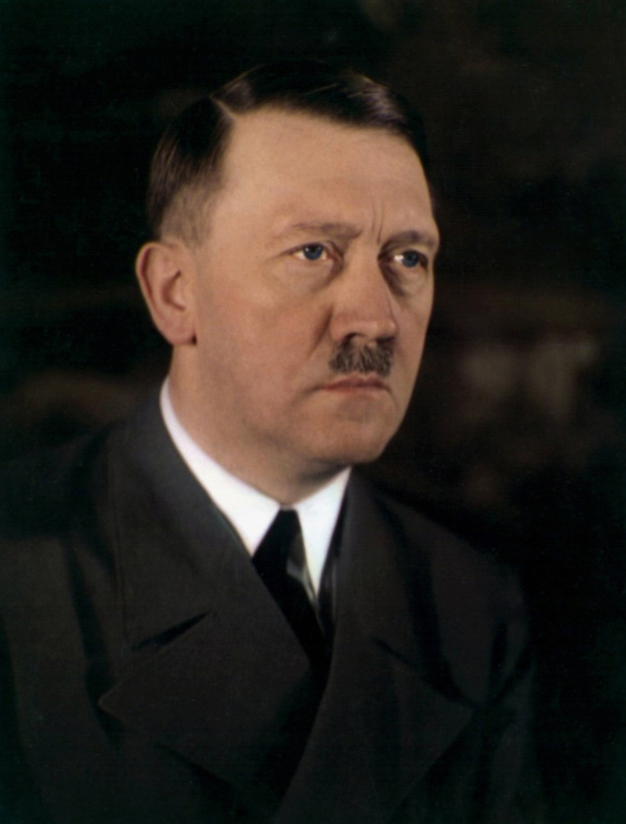 Adolf Hitler S Eye Color In A Rare Color Photo