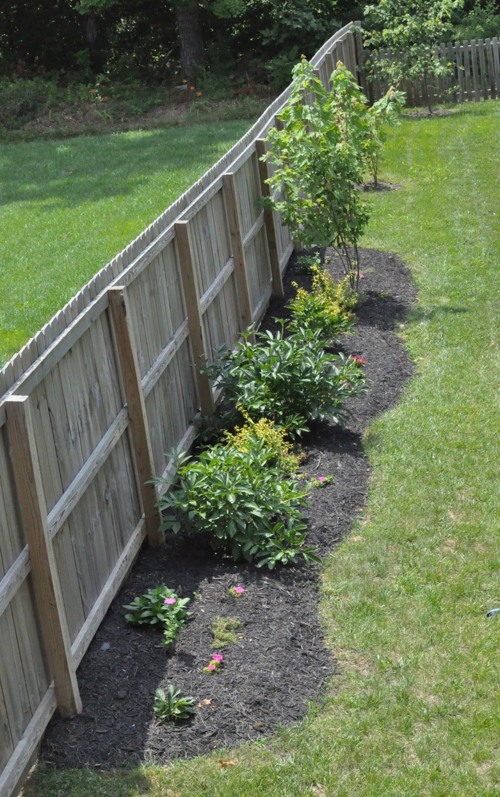 Emily Ann Interiors Installing A New Flower Bed