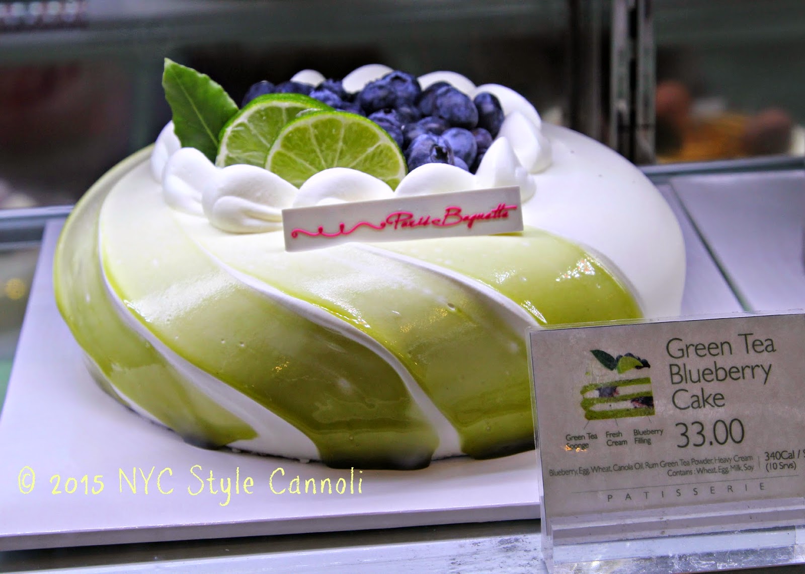 Paris Baguette NYC, Style & a little Cannoli