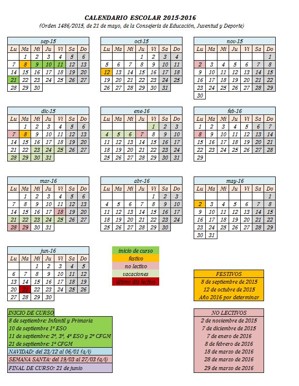 Calendario