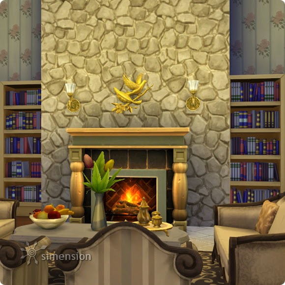 My Sims 4 Blog: Stone Walls by Simension