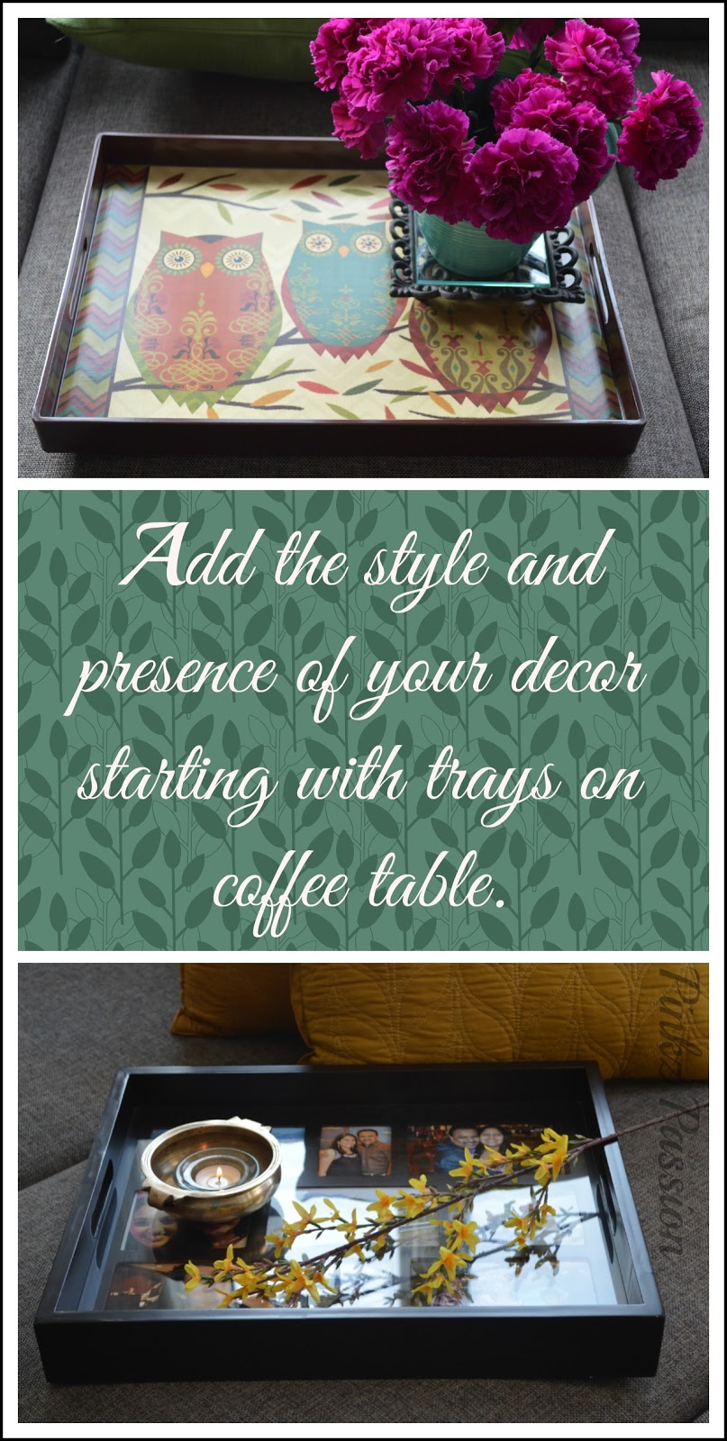 Pinkz Passion Desi Twists on Coffee Table