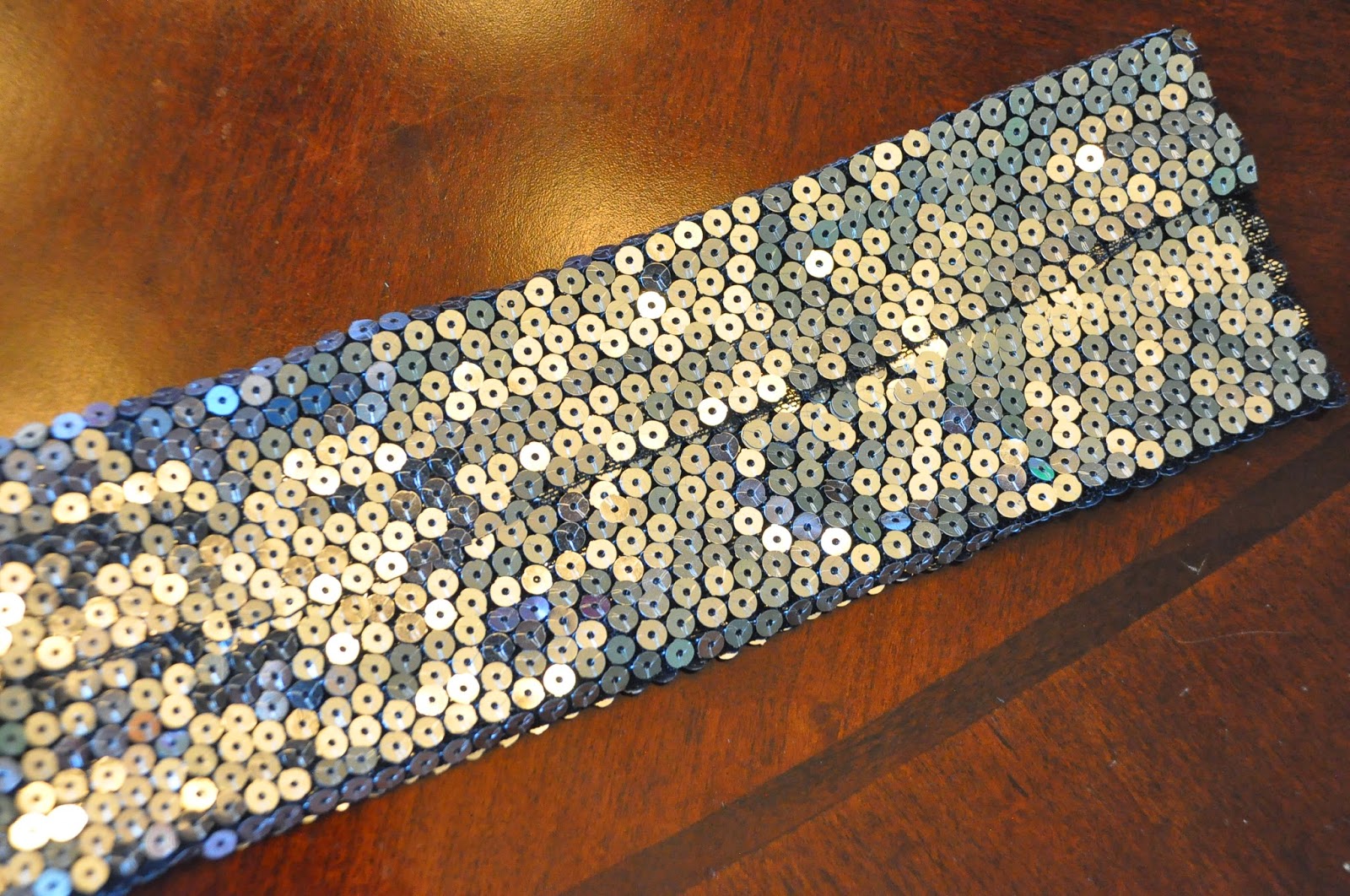 Keeping Up With The DIY Sequin Bow Headband