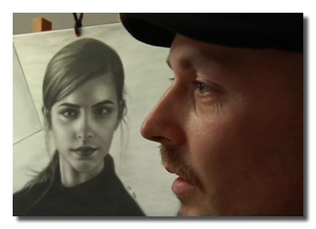 Lonebech Kunst Art Portraits Von Vier Kunstlern Errol Flynn