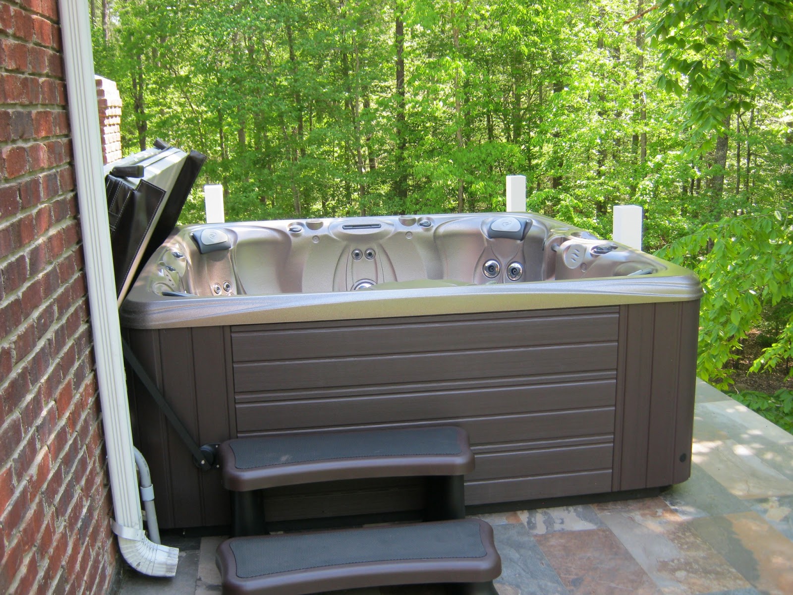 Atlantic Spas and Billiards New Hot Tub Installation Ideas