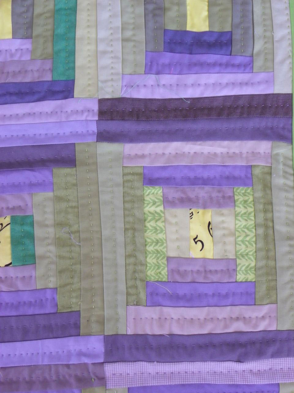 Little Island Quilting Courthouse steps quilt