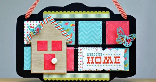 Write Snap Scrap: Tutorial: How To Make A Welcome Home Sign