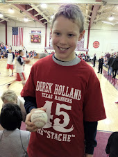 Peter met Derek Holland!