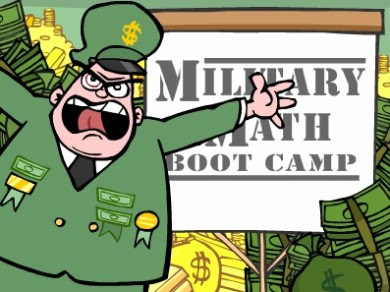 Click for animation Military Math Boot Camp