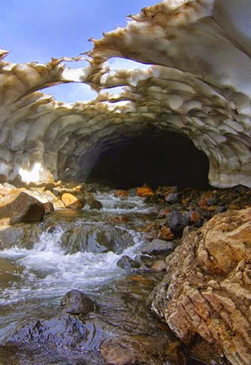 Ice Caves of Kamchatka,Russia