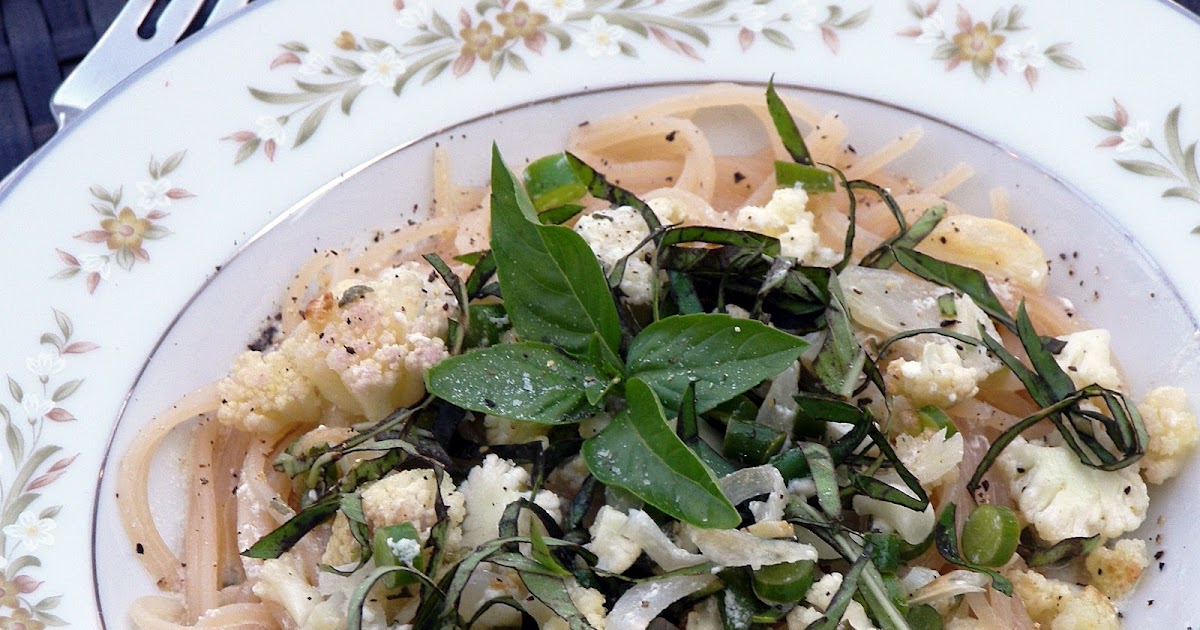 The Intentional Minimalist Cauliflower with White Wine Sauce