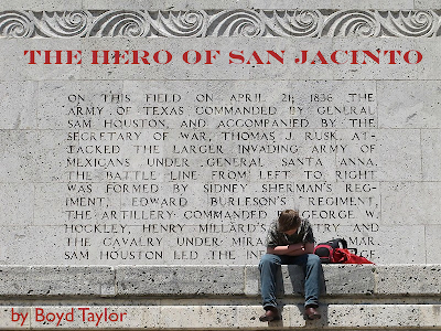 The Hero of San Jacinto Boyd Taylor