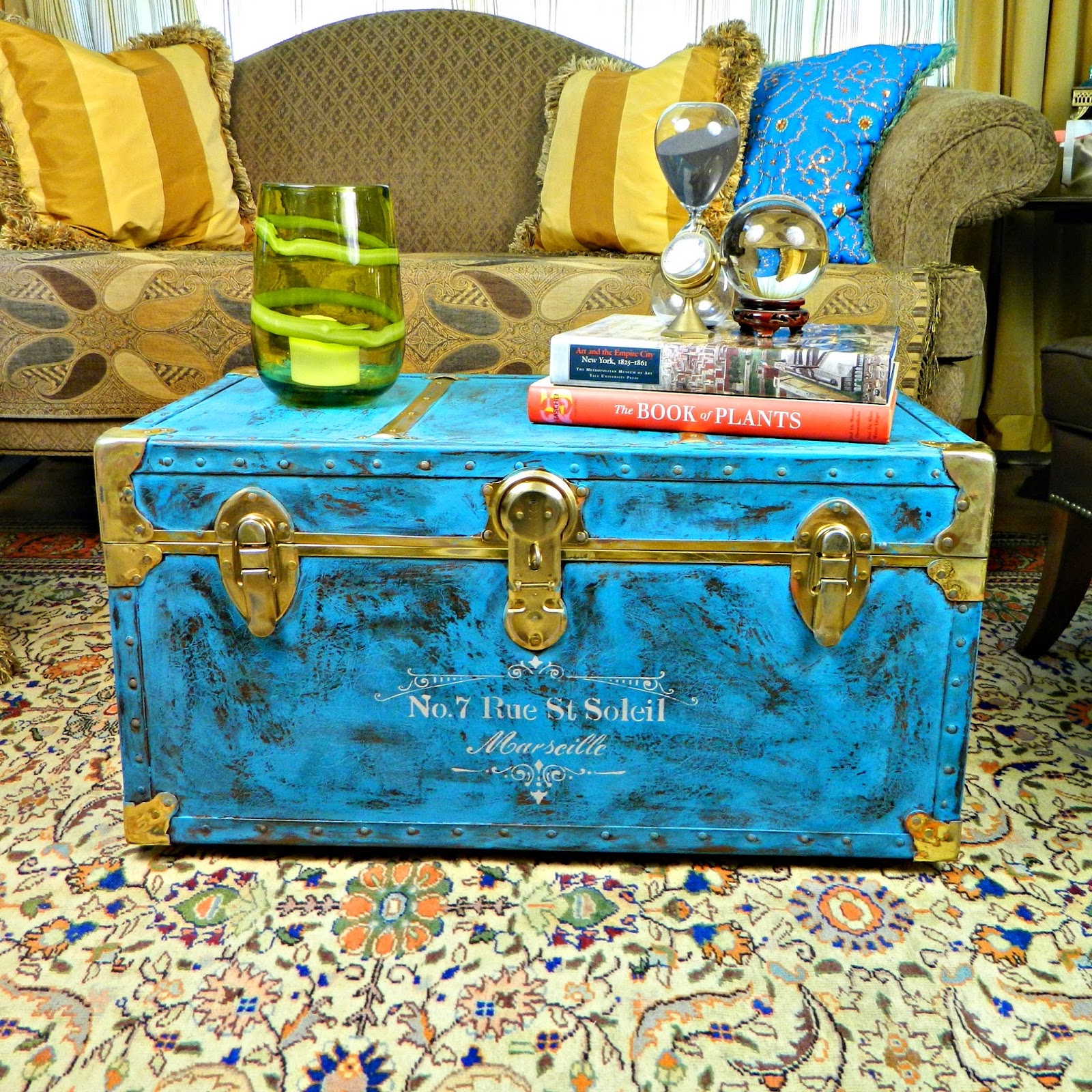 Mark Montano Storage Trunk Makeover DIY