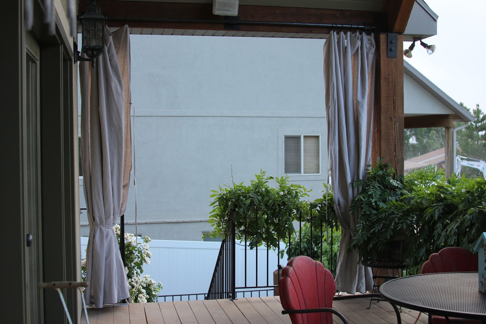 Time of Our Lives Canvas Outdoor Curtains