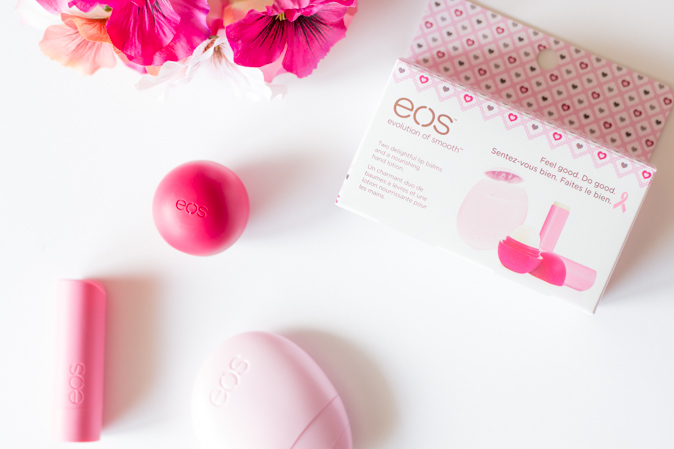 eos brest cancer awareness collection review strawberry sorbet smooth stick
