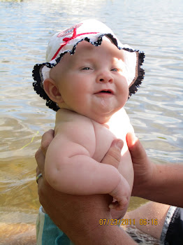 Swimming in Robinson Lake