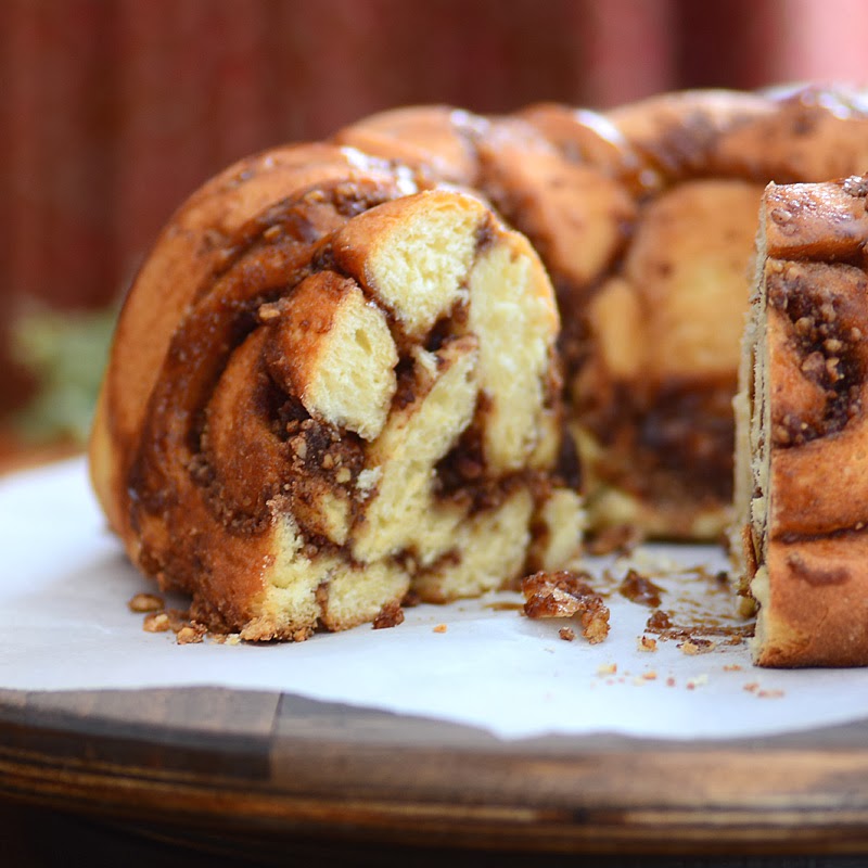 Savoring Time in the Kitchen Cinnamon Roll Bundt Cake