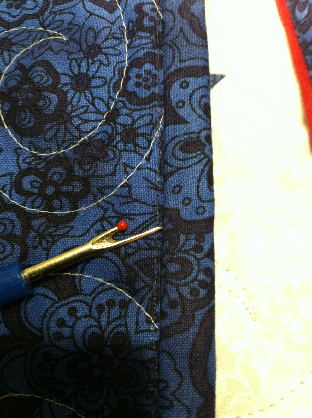 Everyone Deserves a Quilt Flange Binding Tutorial Picture Heavy