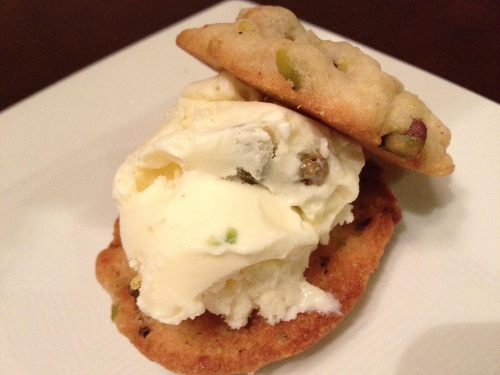 My Mess Their Kitchen The Pistachio Ice Cream Sandwich