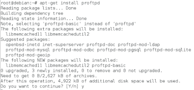 Konfigurasi FTP Server Debian 8 (1)