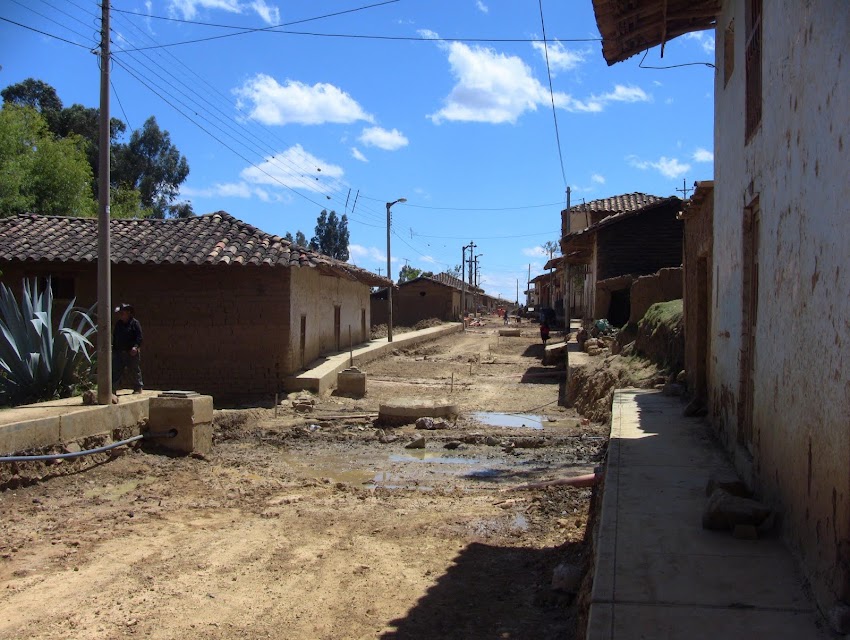 Pavimentación  de la calle paso Los Libertadores en el barrio Quingray Cruz