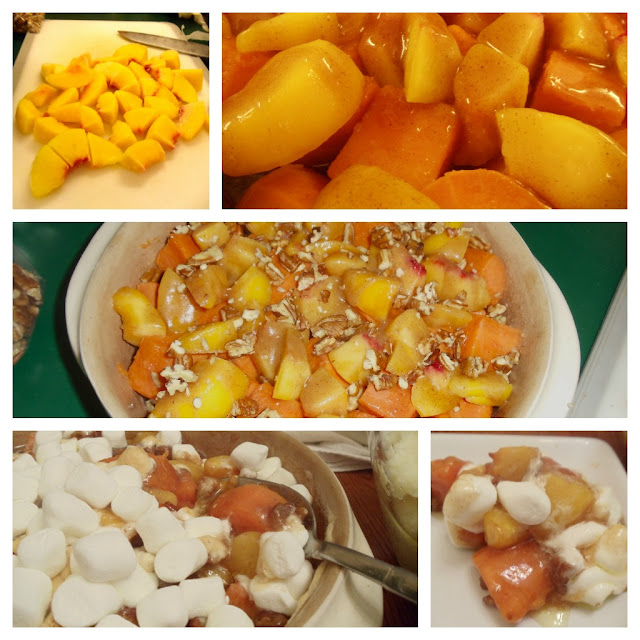 Peachy Keen Sweet Potato Casserole