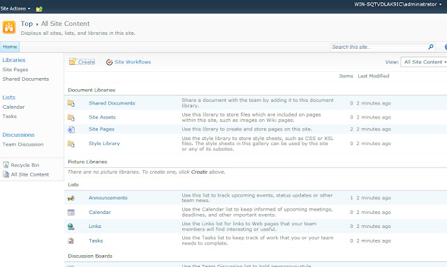 SharePoint Show All Site Content SharePoint Show All Site Content