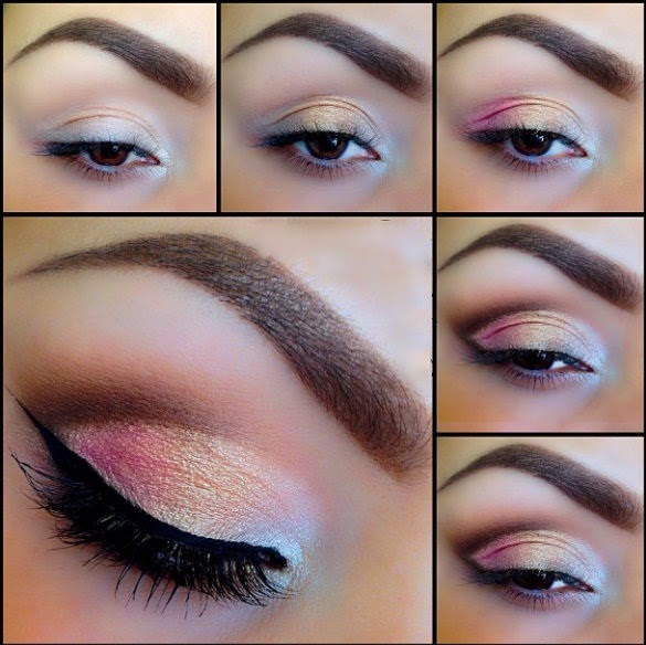 Beautiful Bridal Eyes Makeup Tutorial - 2015 New Looks - B ...