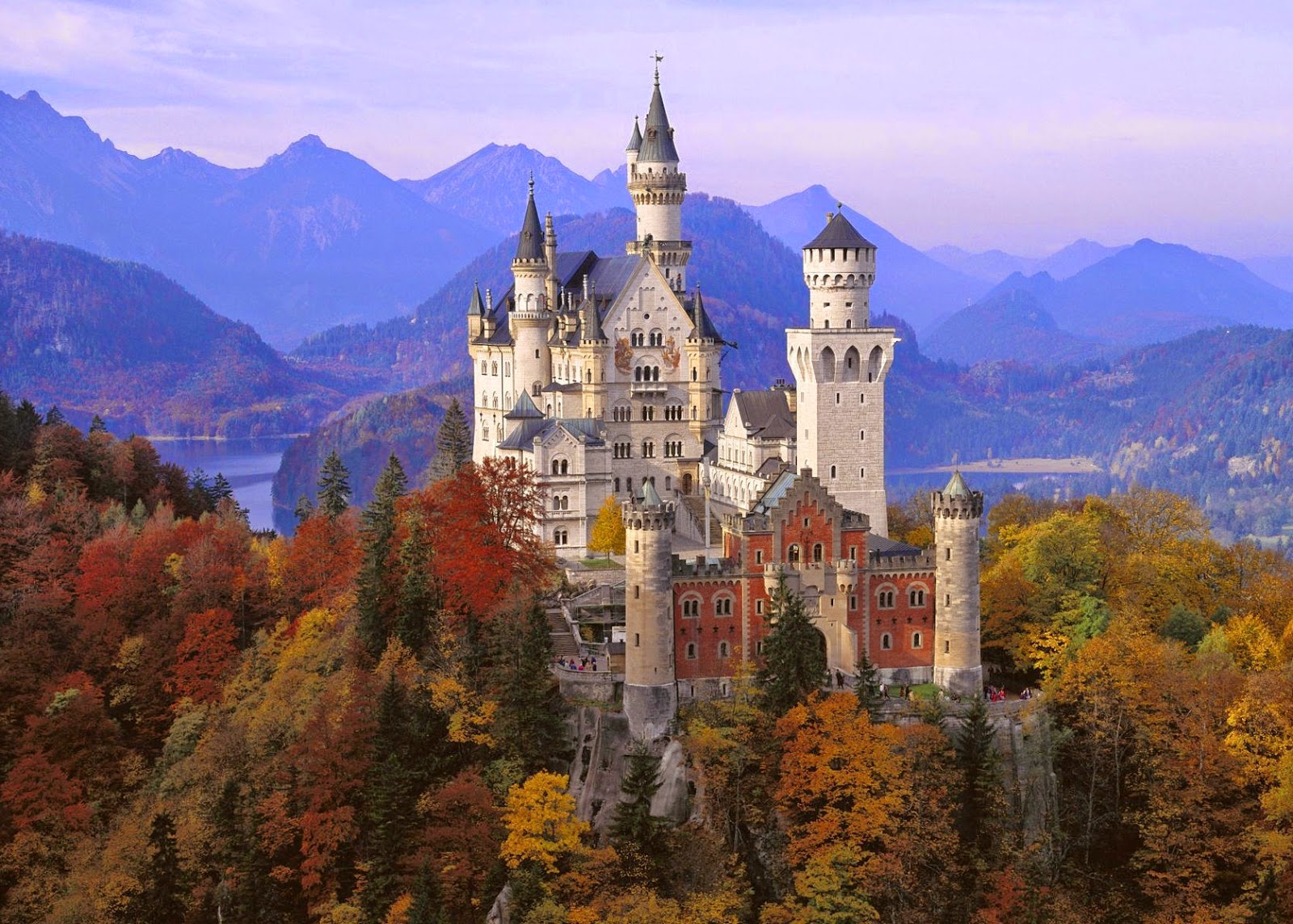 Neuschwanstein Castle Walk around the world