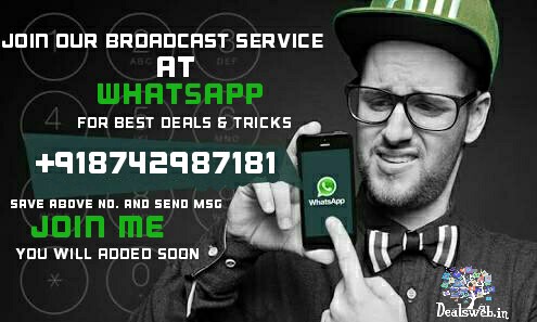 Whatsapp Channel for Deals & tricks Alerts