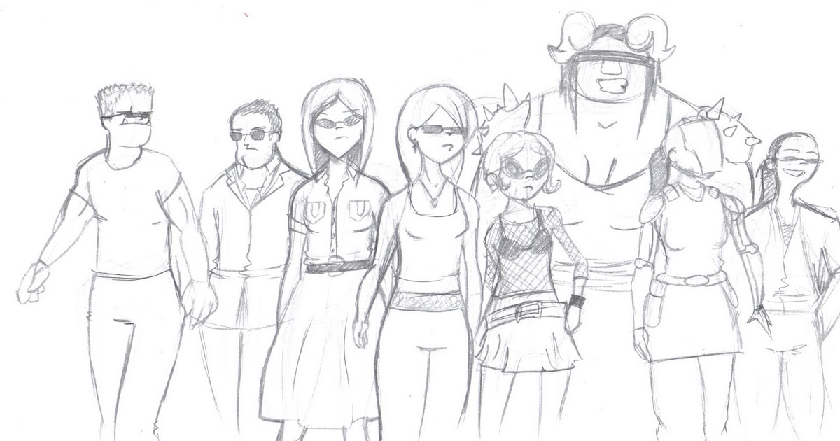 Daily Sketch: Group Sketch 1