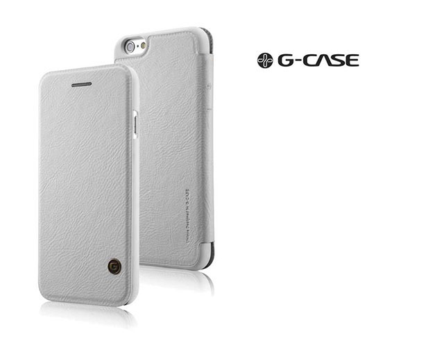เคส iPhone 6/6s ฝาพับ G-CASE 112039 สีขาว
