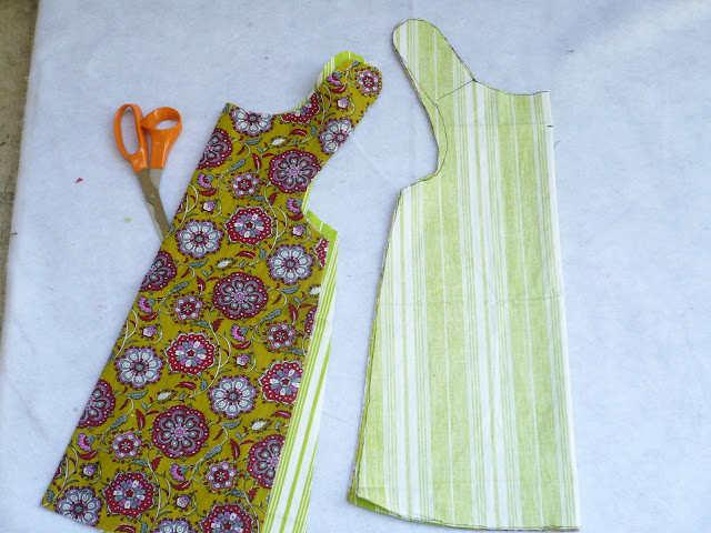 how to sew a reversible dress