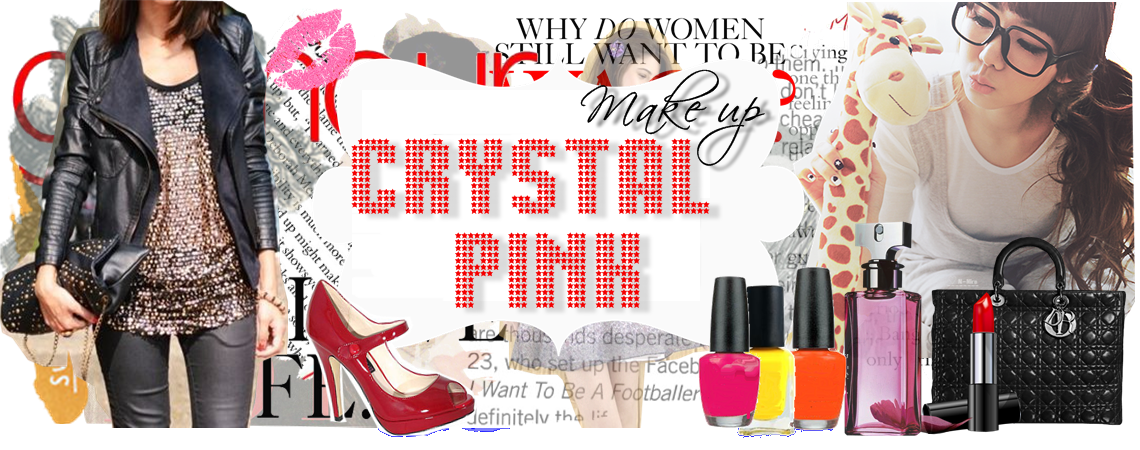 Make Up Crystal pink