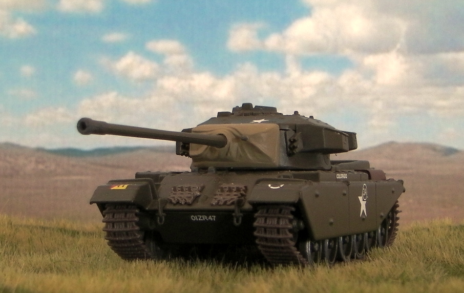 Panzer Sloped Armor British Centurion Main Battle Tank