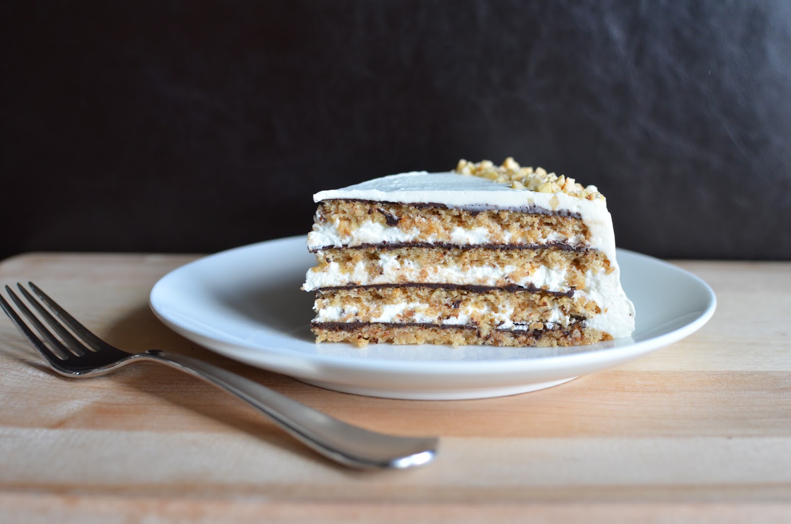 Playing with Flour Incredible chocolatehazelnut meringue torte in