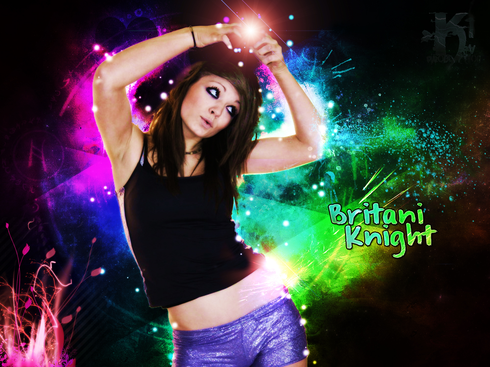 WORLD WRESTLING ENTERTAINMENT: Pro Wrestler Britani Knight
