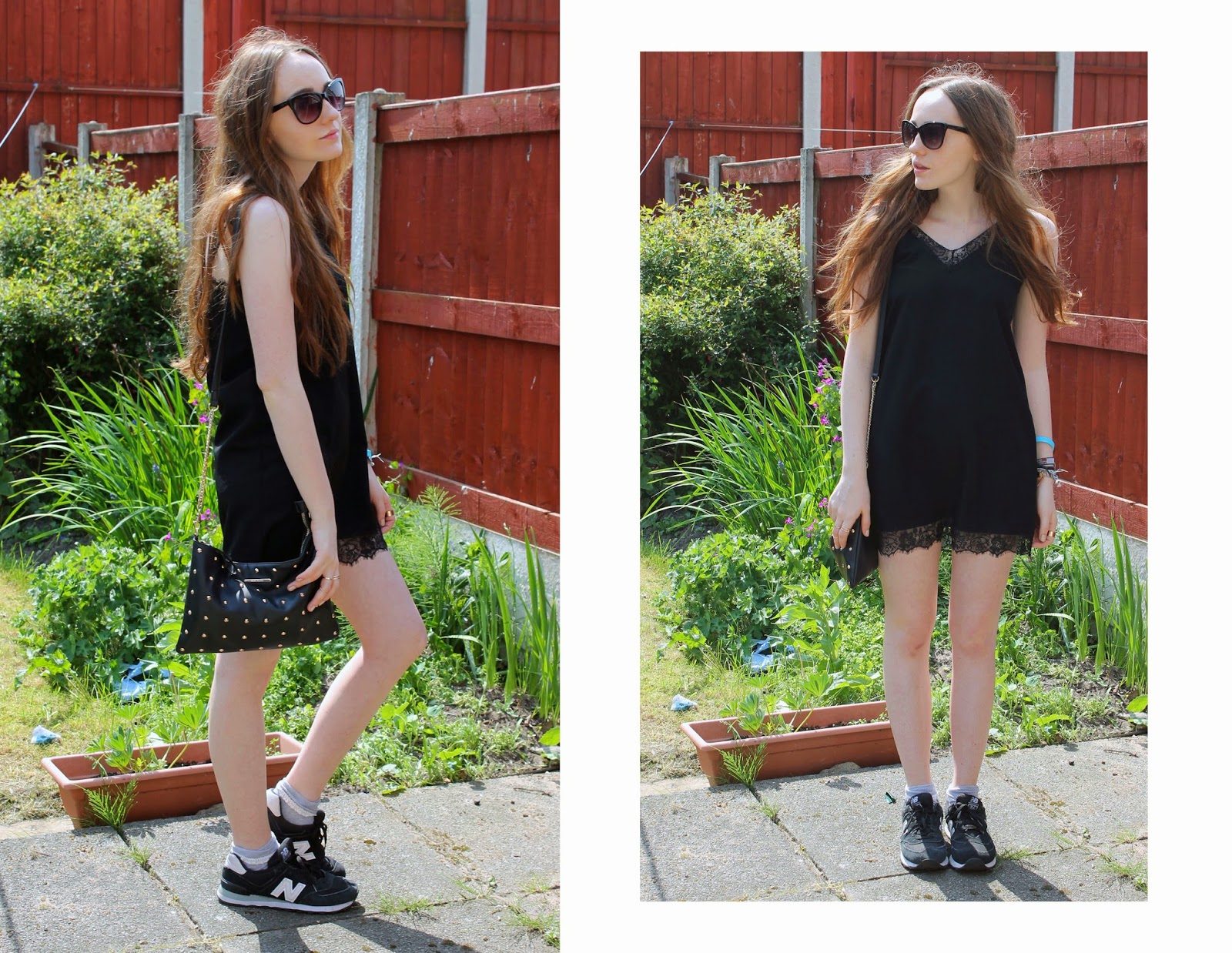black dress trainers