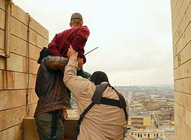Thrown to death... for being gay: Expert argues ISIS's latest abomination betrays radical Muslims' new thirst for killing in the name of justice, LGBT news