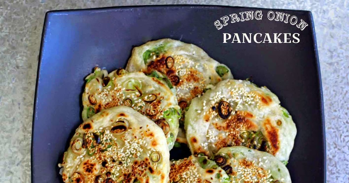Milk and Honey Spring Onion Pancakes