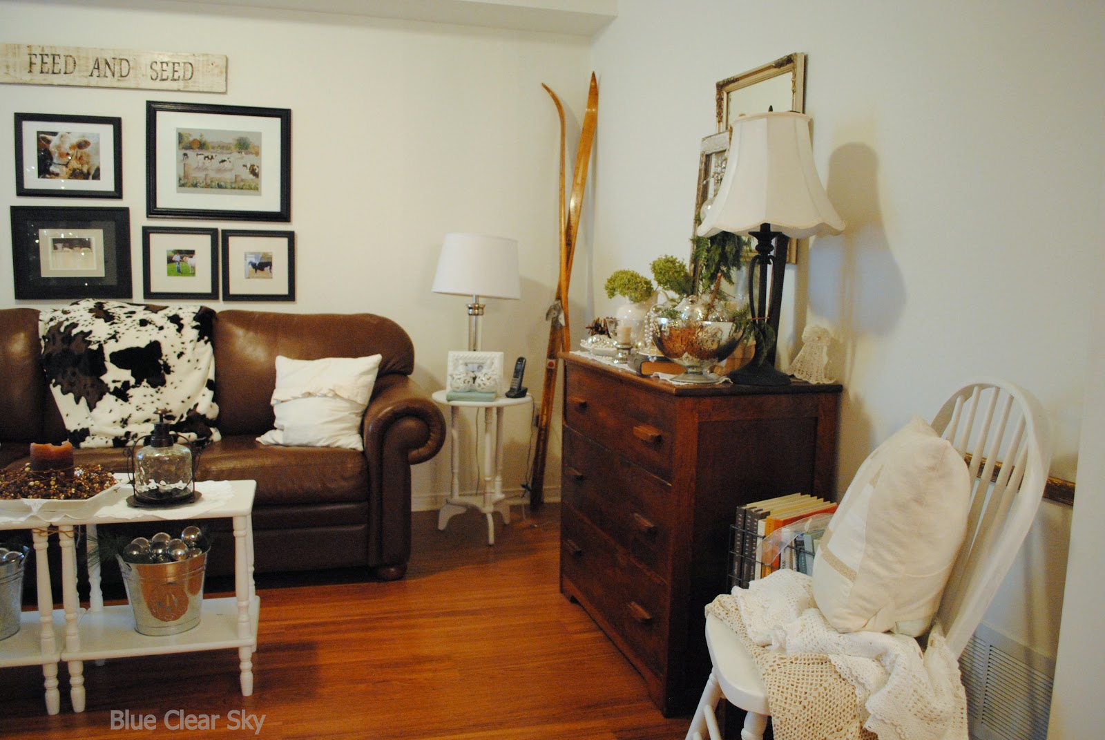 Rustic Maple Farmhouse Whites Christmas