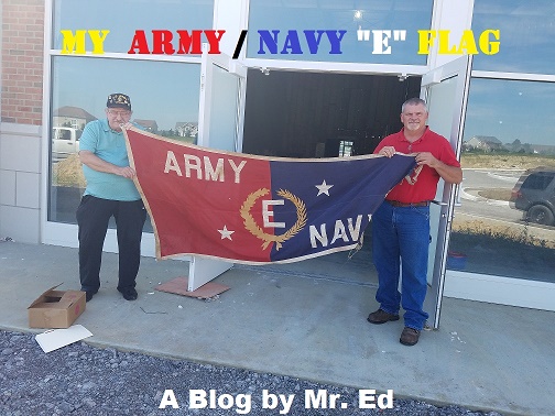 Click this link to see the story of Dad's Army/Navy "E" Flag from Firestone ~